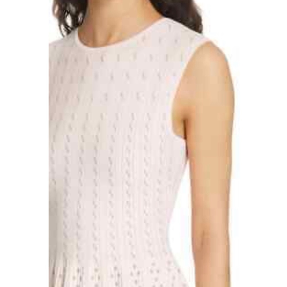 NWT Ted Baker Vellia Flippy Knit Skater Dress Pink